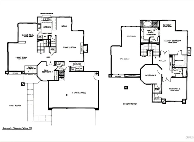 Original Builder (Woodcrest) Floor plan
