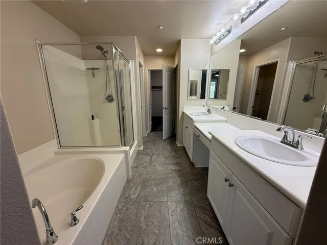 luxurious primary bath