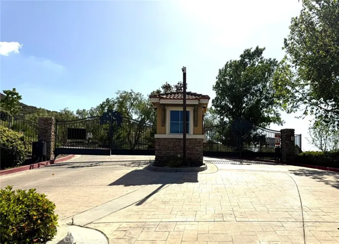 gated entrance