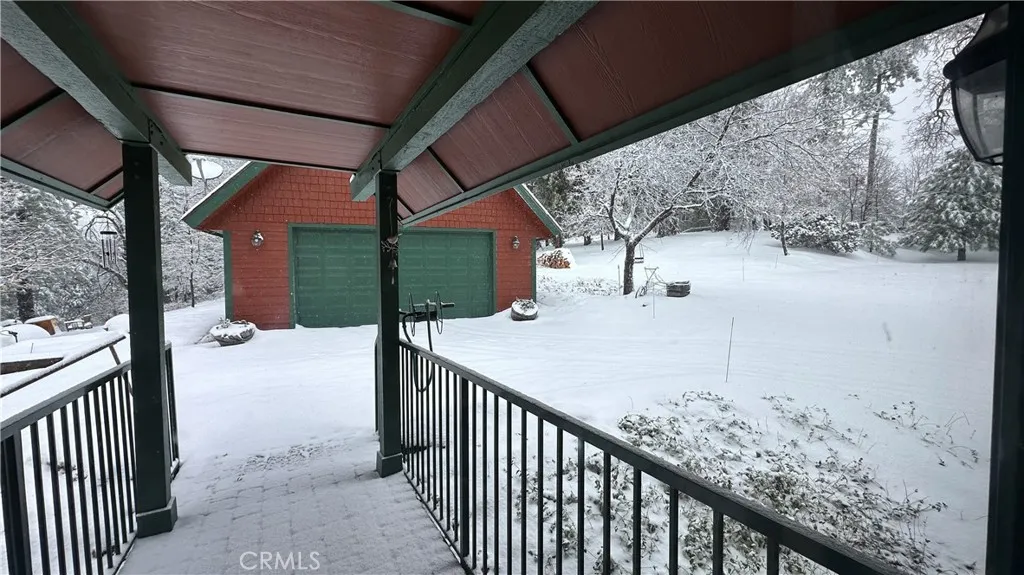 Covered Entry In Winter
