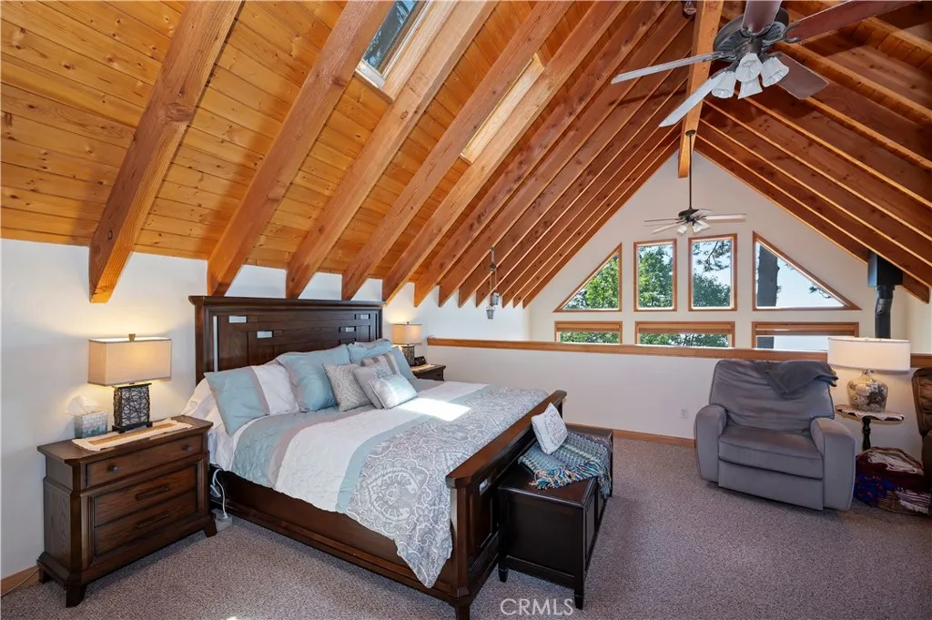 Top Level Primary Bedroom/Loft