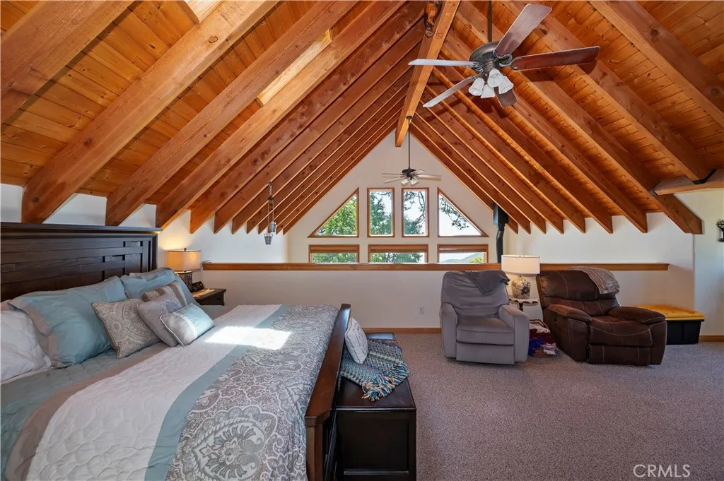 Top Level Primary Bedroom/Loft