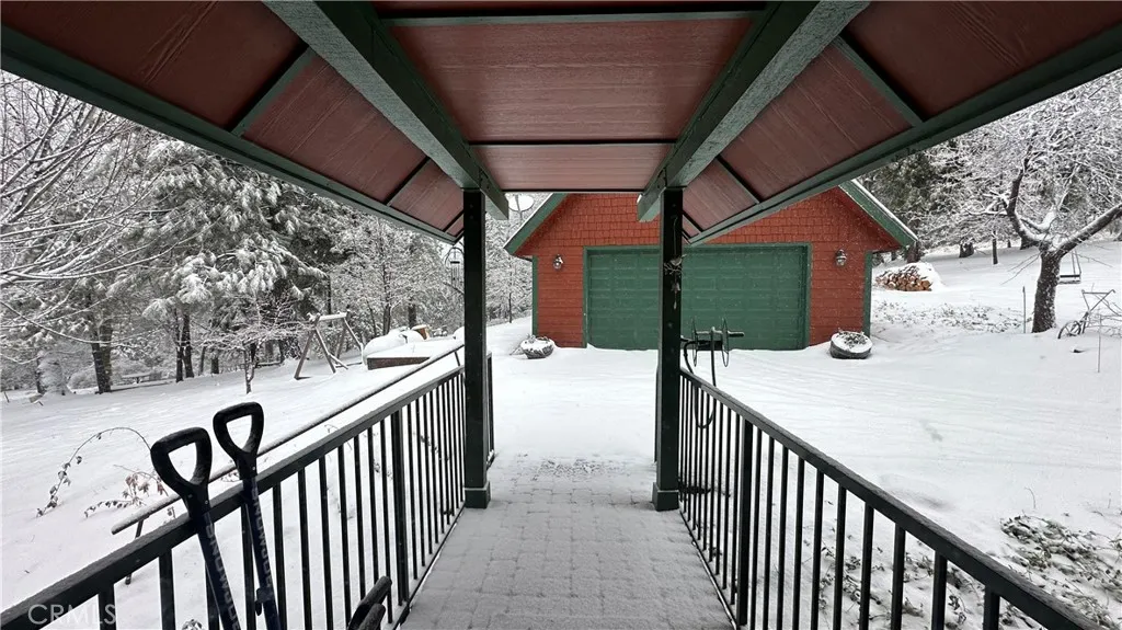 Covered Entry In Winter