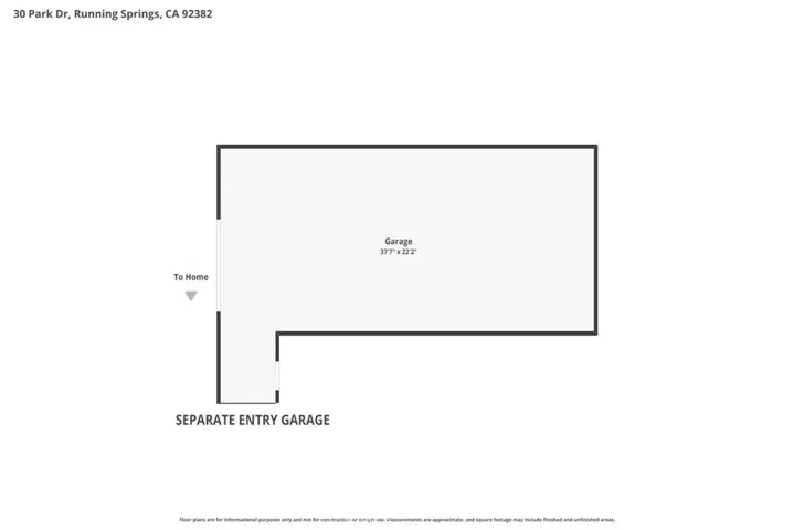 Lower Garage Floorplan