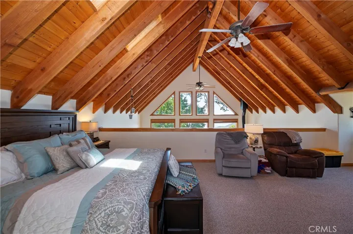 Top Level Primary Bedroom/Loft