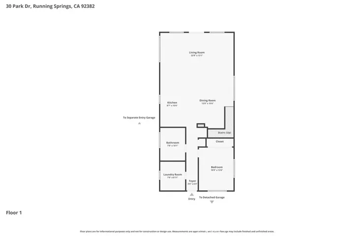 Main Level Floorplan