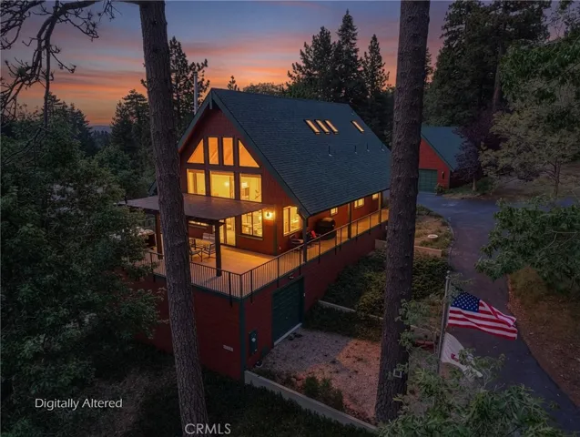 Beautiful Setting With An Oversized Attached Garage And Separate Oversized Multicar Garage