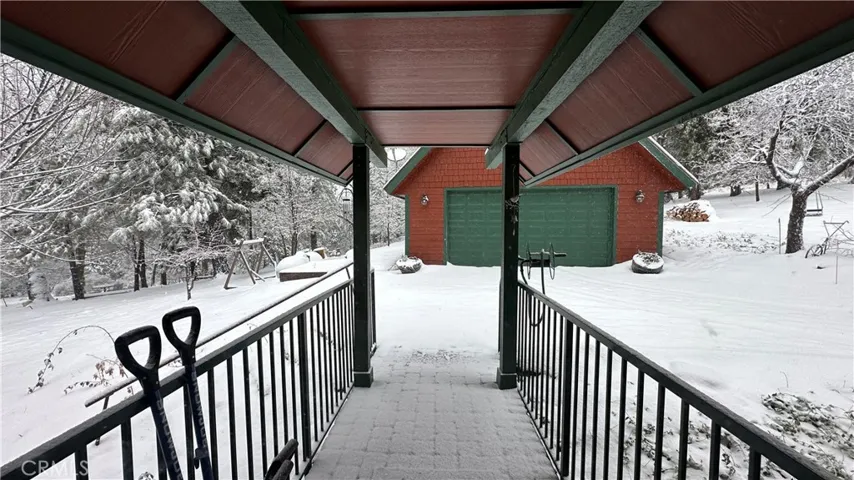 Covered Entry In Winter