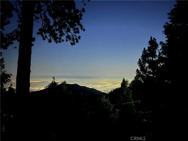 Gorgeous City Lights From The Back Deck