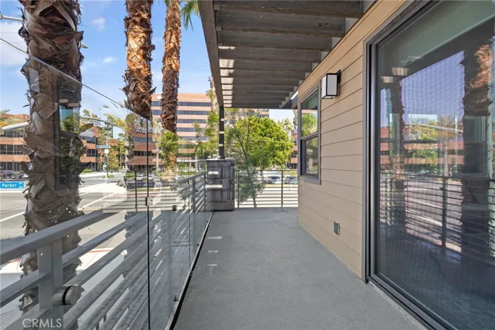 Wrap Around Patio on the second level
