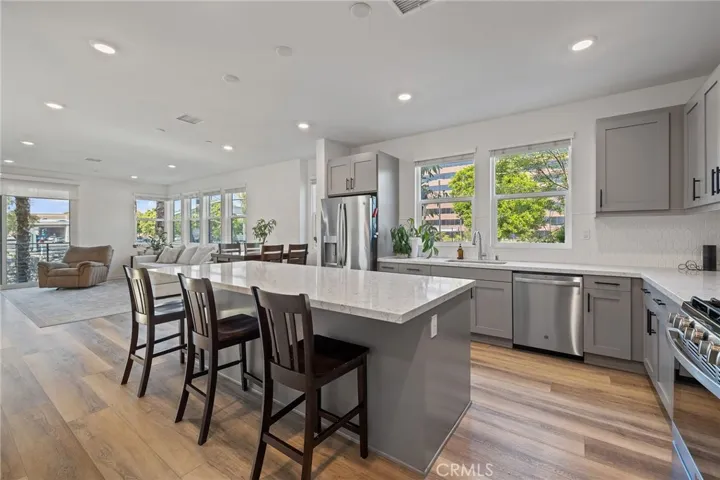 Kitchen on the second level