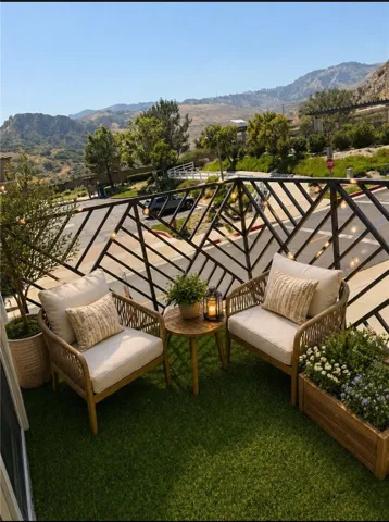 MASTER BEDROOM BALCONY - VITUALLY STAGED