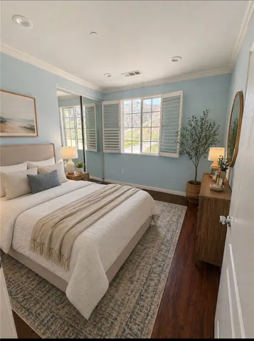 SECOND BEDROOM - VIRTUALLY STAGED