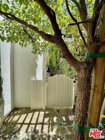 Gated side yard