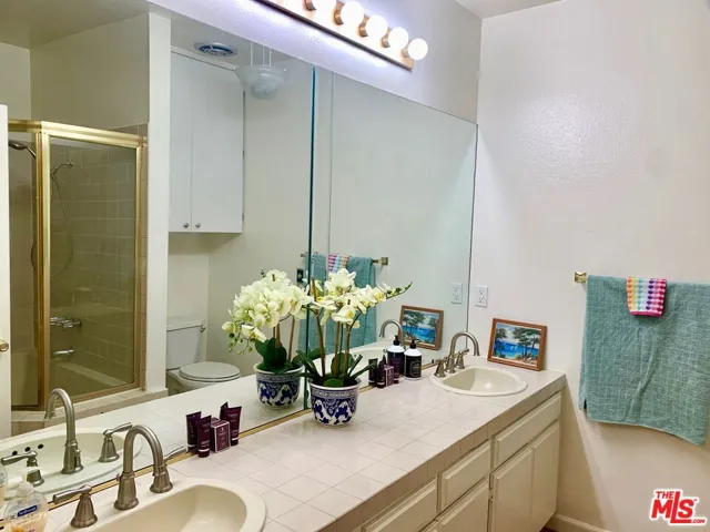 master Bathroom with dual sink
