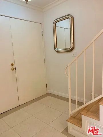 Double door entrance