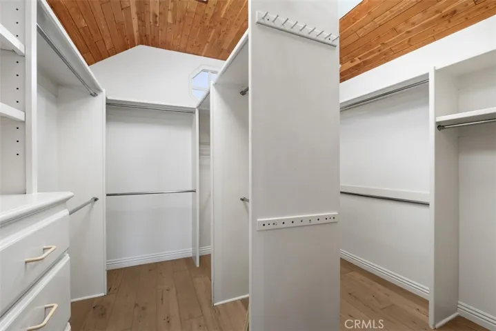 Primary closet