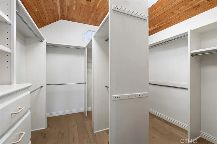 Primary closet