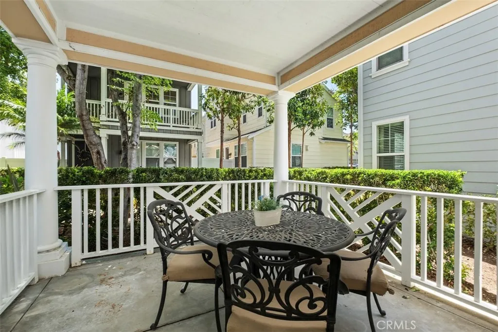 private patio
