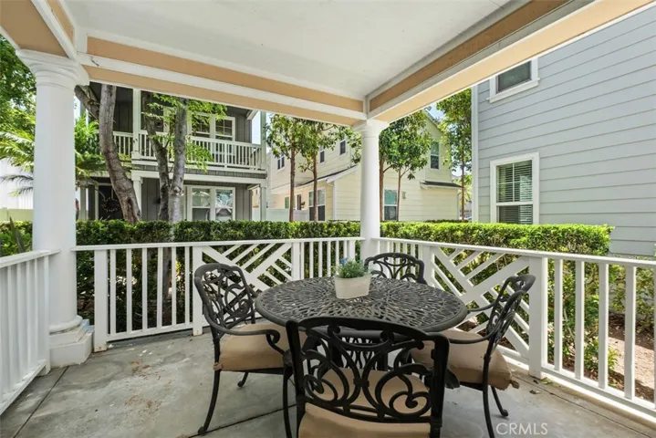 private patio