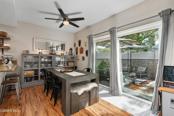 Dining Area to Patio