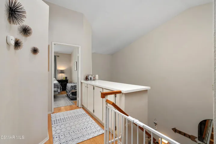 Upstairs Hallway with Storage