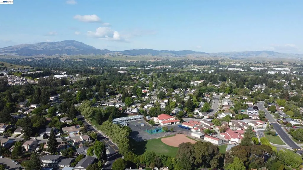 Looking East over Twin Creeks Elementary School