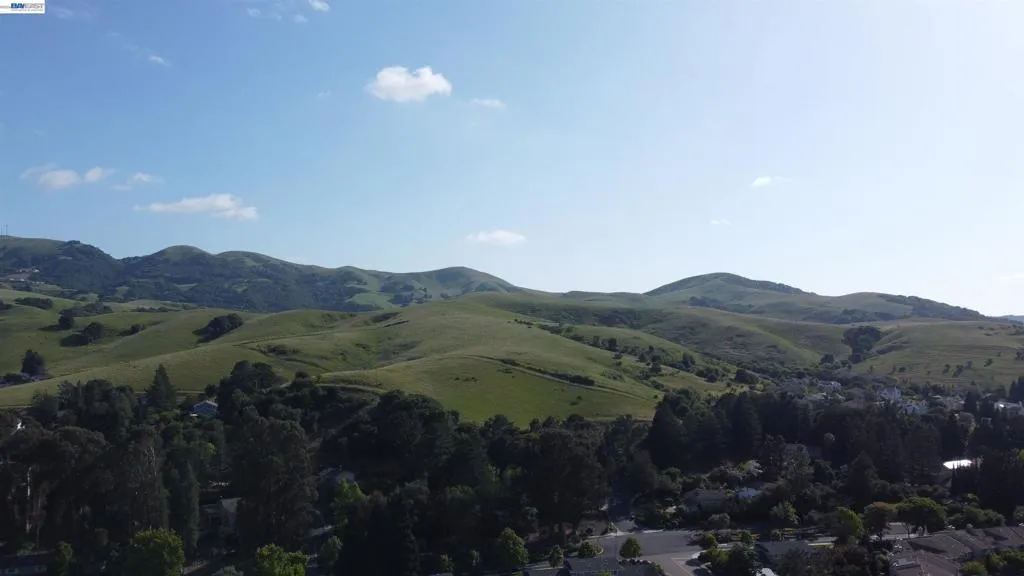 Looking west into the foothills