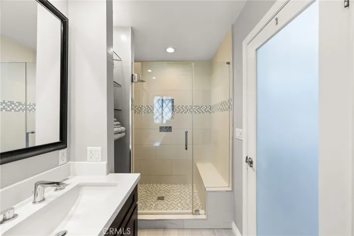 Spa feel walk in shower