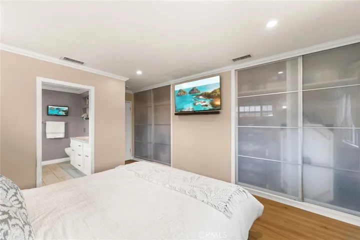 Primary upgraded double closet doors