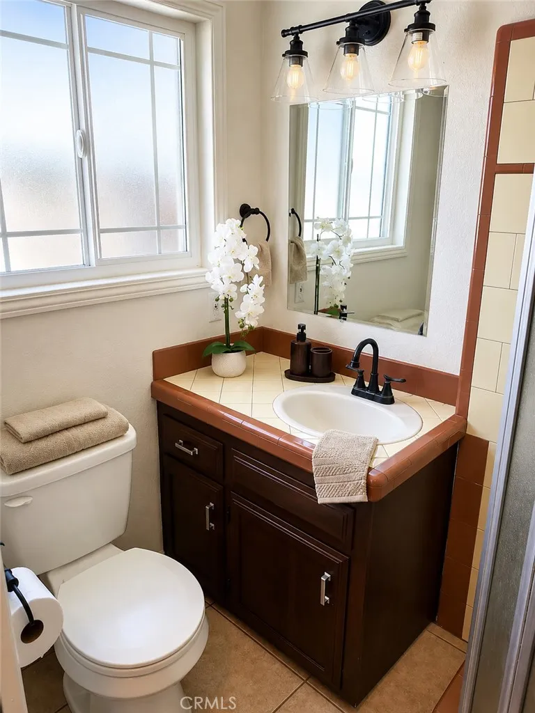 Second bath with shower in Main Home