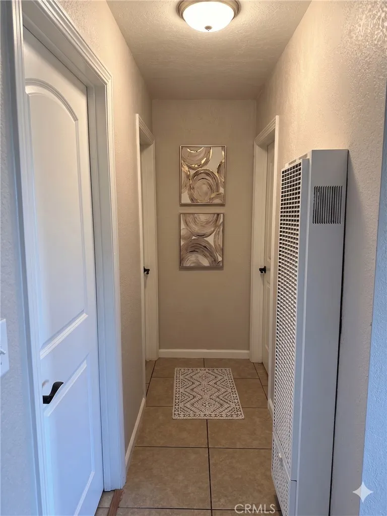 Hallway with new doors and hardware in Main Home