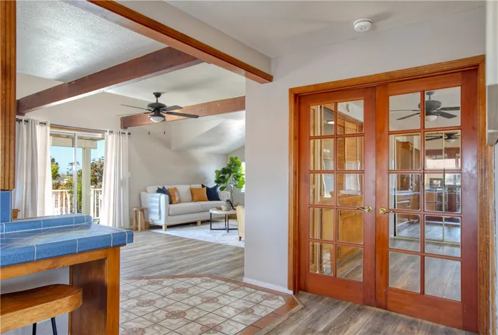 Entrance into bedroom