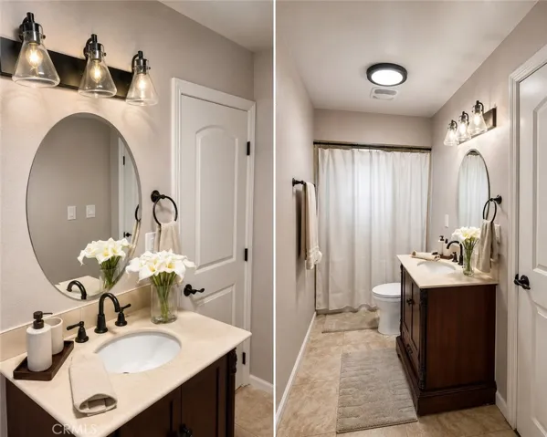 Bathroom with shower/tub in Main Home