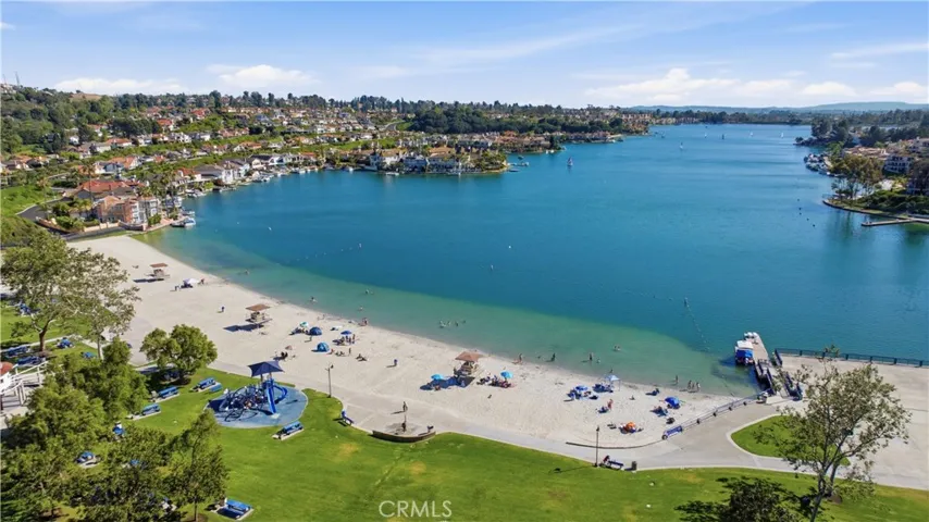 Lake Mission Viejo access with multiple amenities.