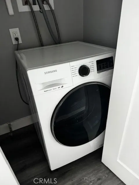 Washer & dryer in unit