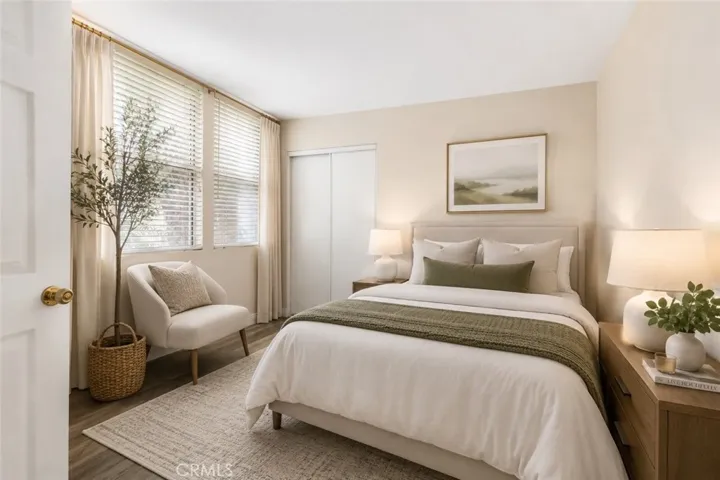 Downstairs Bedroom (or office) -- Virtually staged