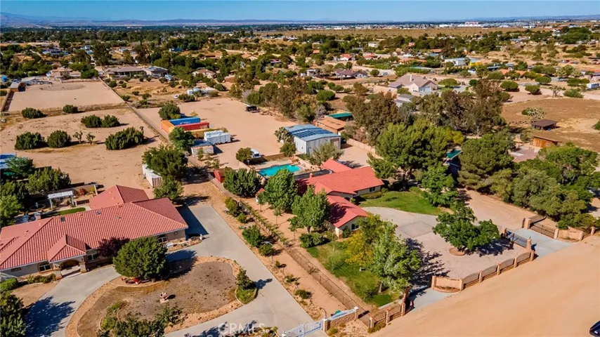 3rd drone view of home.