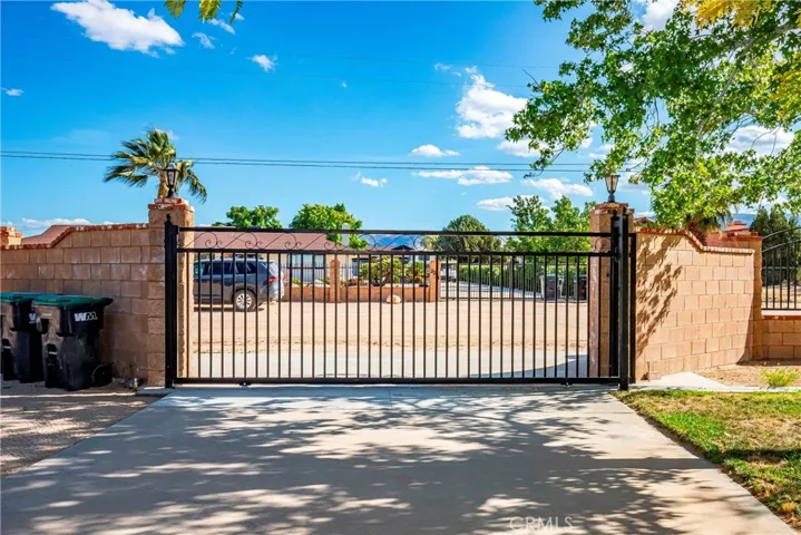 gated patio