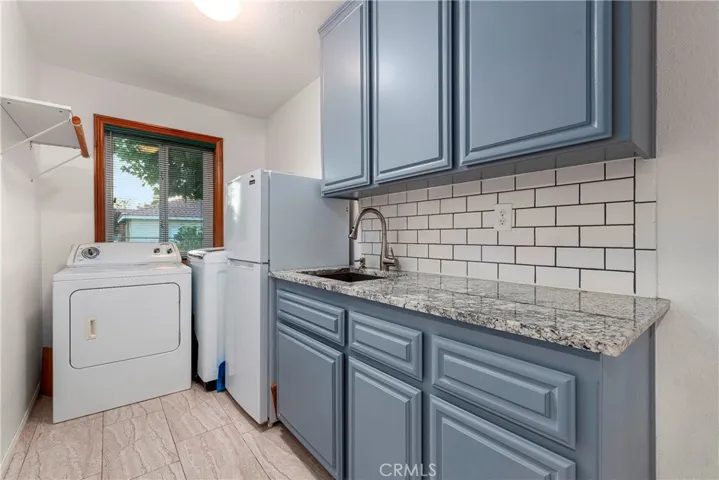 Laundry room / separates ADU from the house.