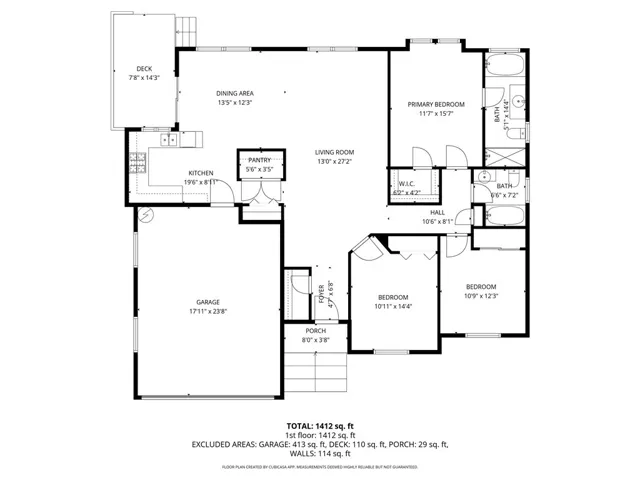 Approximate floor plan