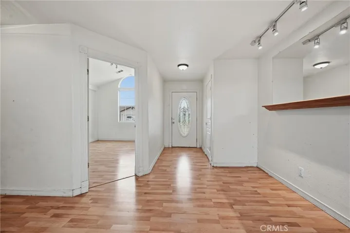 Entry hall area with large closet.