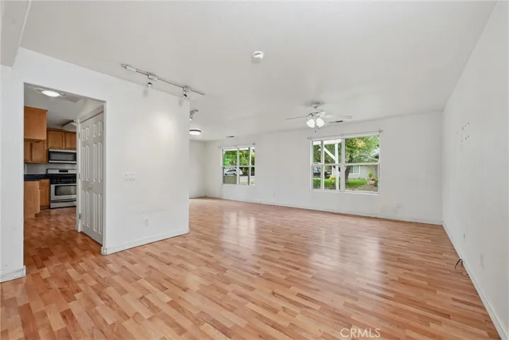 Living area from entry hall.