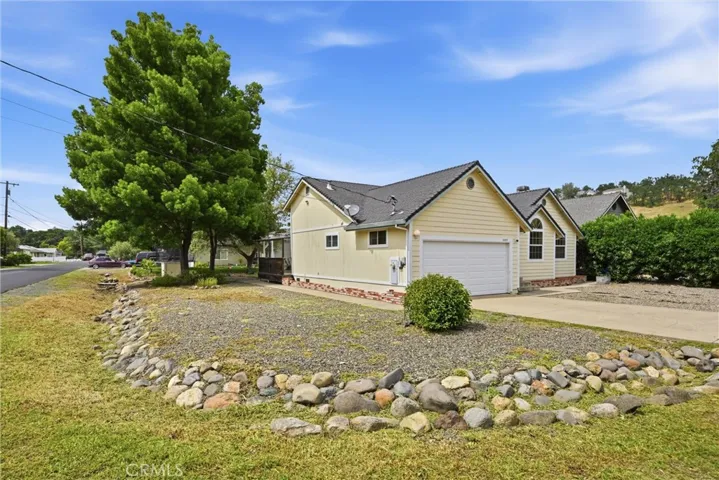 Large corner lot.