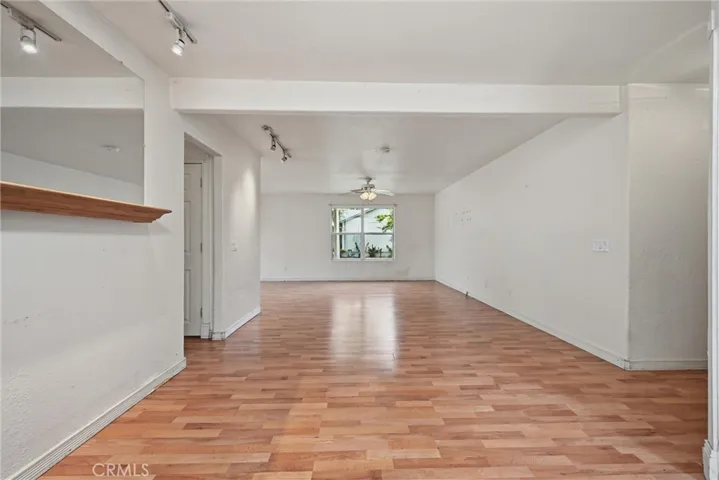 Formal entry leads to living area.