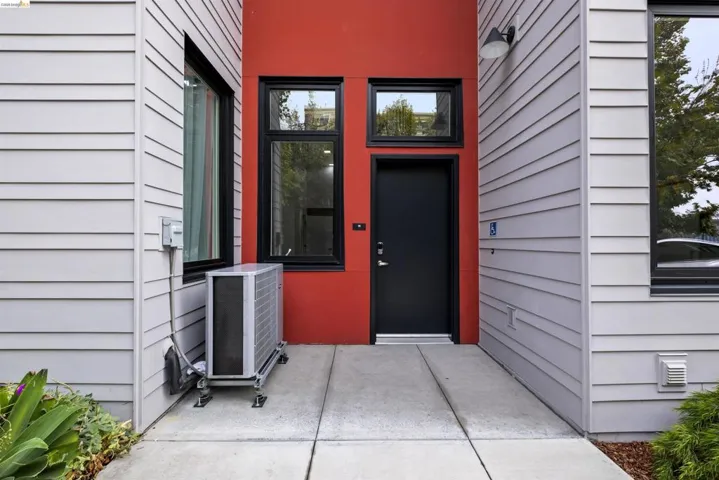 Doorway to property