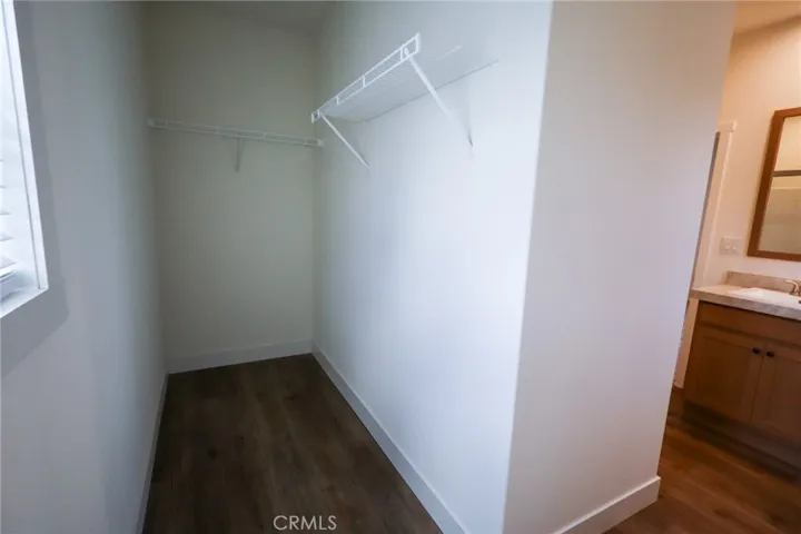 Primary closet