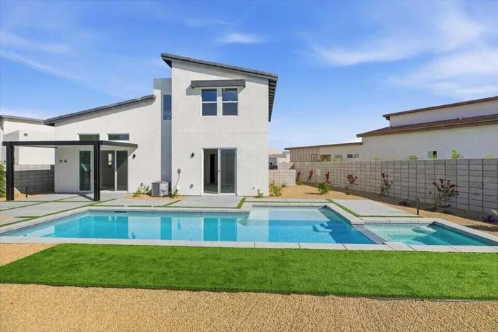 Lot 11 pool and spa patio