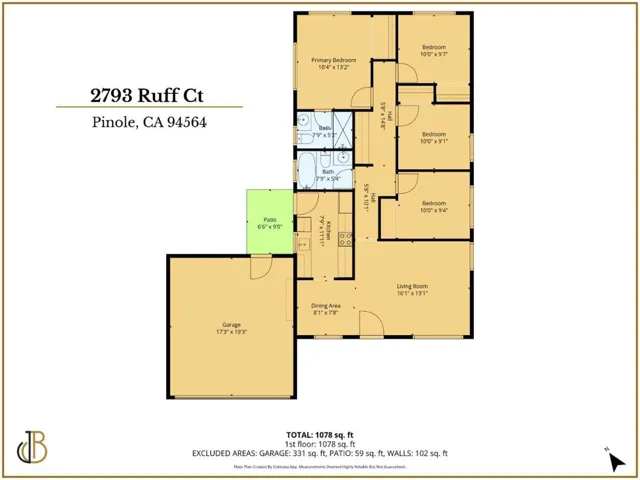 2793 Ruff Court, Pinole, California 94564