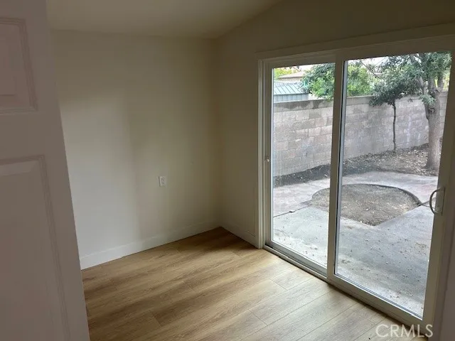 Laundry Room with direct access to the back terrace.